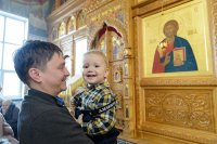 25-Епископ Амфилохий принял участие в празднованиях в честь мученицы Агафии Панормской - небесной  заступницы от стихийных бедствий - в Алма-Ате