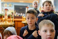 26-Епископ Амфилохий принял участие в празднованиях в честь мученицы Агафии Панормской - небесной  заступницы от стихийных бедствий - в Алма-Ате