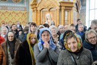 39-Епископ Амфилохий принял участие в празднованиях в честь мученицы Агафии Панормской - небесной  заступницы от стихийных бедствий - в Алма-Ате
