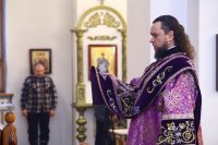 17-Божественная Литургия в Неделю крестопоклонную Великого поста в Свято-Андреевском кафедральном соборе
