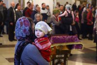 29-Божественная Литургия в Неделю крестопоклонную Великого поста в Свято-Андреевском кафедральном соборе