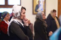 30-Божественная Литургия в Неделю крестопоклонную Великого поста в Свято-Андреевском кафедральном соборе