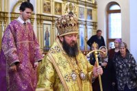 36-Божественная Литургия в Неделю крестопоклонную Великого поста в Свято-Андреевском кафедральном соборе