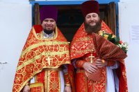 5-В Светлую Среду епископ Амфилохий совершил Божественную Литургию в Богородице-Рождественском храме Усть-Каменогорска