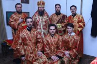24-В Светлую Среду епископ Амфилохий совершил Божественную Литургию в Богородице-Рождественском храме Усть-Каменогорска