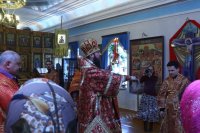 27-В Светлую Среду епископ Амфилохий совершил Божественную Литургию в Богородице-Рождественском храме Усть-Каменогорска