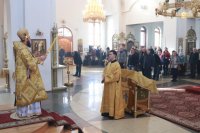 8-Божественная Литургия в Андреевском соборе в Неделю 24-ю по Пятидесятнице