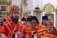 15-В четверг Светлой седмицы в главном храме Восточного Казахстана состоялось соборное служение Божественной Литургии