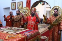 25-В четверг Светлой седмицы в главном храме Восточного Казахстана состоялось соборное служение Божественной Литургии