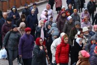 49-В четверг Светлой седмицы в главном храме Восточного Казахстана состоялось соборное служение Божественной Литургии