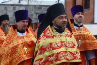 57-В четверг Светлой седмицы в главном храме Восточного Казахстана состоялось соборное служение Божественной Литургии