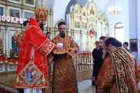 62-В четверг Светлой седмицы в главном храме Восточного Казахстана состоялось соборное служение Божественной Литургии