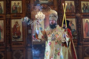 Служение епископа Амфилохия в Неделю 11-ю по Пятидесятнице