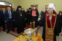 5-Митрополит Астанайский и Казахстанский Александр освятил новое здание духовно-административного центра Усть-Каменогорской епархии