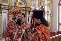12-Служение епископа Амфилохия в Неделю о слепом