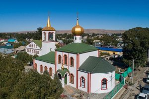 Управляющий Усть-Каменогорской и Семипалатинской епархией принял участие в великом освящении Иоанно-Богословского храма в городе Талдыкоргане
