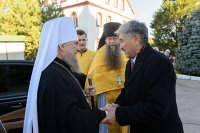 3-Управляющий Усть-Каменогорской и Семипалатинской епархией принял участие в великом освящении Иоанно-Богословского храма в городе Талдыкоргане