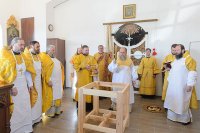 8-Управляющий Усть-Каменогорской и Семипалатинской епархией принял участие в великом освящении Иоанно-Богословского храма в городе Талдыкоргане