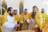 12-Управляющий Усть-Каменогорской и Семипалатинской епархией принял участие в великом освящении Иоанно-Богословского храма в городе Талдыкоргане