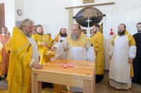 15-Управляющий Усть-Каменогорской и Семипалатинской епархией принял участие в великом освящении Иоанно-Богословского храма в городе Талдыкоргане