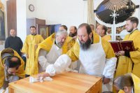 16-Управляющий Усть-Каменогорской и Семипалатинской епархией принял участие в великом освящении Иоанно-Богословского храма в городе Талдыкоргане