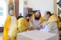 17-Управляющий Усть-Каменогорской и Семипалатинской епархией принял участие в великом освящении Иоанно-Богословского храма в городе Талдыкоргане