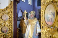34-Управляющий Усть-Каменогорской и Семипалатинской епархией принял участие в великом освящении Иоанно-Богословского храма в городе Талдыкоргане