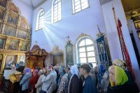 43-Управляющий Усть-Каменогорской и Семипалатинской епархией принял участие в великом освящении Иоанно-Богословского храма в городе Талдыкоргане