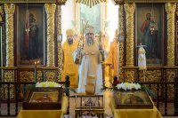 44-Управляющий Усть-Каменогорской и Семипалатинской епархией принял участие в великом освящении Иоанно-Богословского храма в городе Талдыкоргане
