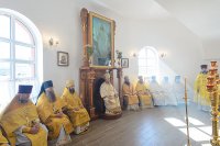 45-Управляющий Усть-Каменогорской и Семипалатинской епархией принял участие в великом освящении Иоанно-Богословского храма в городе Талдыкоргане