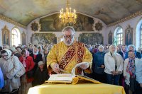 47-Управляющий Усть-Каменогорской и Семипалатинской епархией принял участие в великом освящении Иоанно-Богословского храма в городе Талдыкоргане