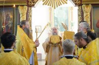 51-Управляющий Усть-Каменогорской и Семипалатинской епархией принял участие в великом освящении Иоанно-Богословского храма в городе Талдыкоргане