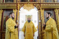 55-Управляющий Усть-Каменогорской и Семипалатинской епархией принял участие в великом освящении Иоанно-Богословского храма в городе Талдыкоргане