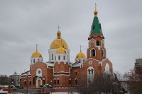 1-День памяти апостола Андрея Первозванного. Митрополит Александр возглавил Литургию в Андреевском кафедральном соборе Усть-Каменогорска