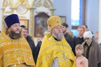15-День памяти апостола Андрея Первозванного. Митрополит Александр возглавил Литургию в Андреевском кафедральном соборе Усть-Каменогорска