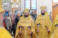17-День памяти апостола Андрея Первозванного. Митрополит Александр возглавил Литургию в Андреевском кафедральном соборе Усть-Каменогорска