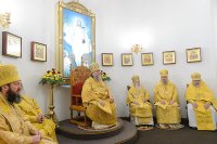 25-День памяти апостола Андрея Первозванного. Митрополит Александр возглавил Литургию в Андреевском кафедральном соборе Усть-Каменогорска