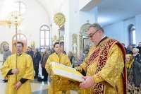 28-День памяти апостола Андрея Первозванного. Митрополит Александр возглавил Литургию в Андреевском кафедральном соборе Усть-Каменогорска