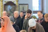 29-День памяти апостола Андрея Первозванного. Митрополит Александр возглавил Литургию в Андреевском кафедральном соборе Усть-Каменогорска