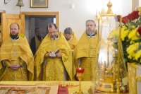 31-День памяти апостола Андрея Первозванного. Митрополит Александр возглавил Литургию в Андреевском кафедральном соборе Усть-Каменогорска