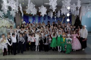 Детский рождественский праздник в Центральной  воскресной школе