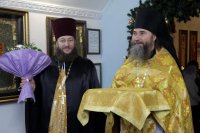 1-Служение епископа Амфилохия в праздник Обрезания Господня и день памяти святителя Василия Великого