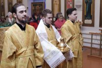 16-Служение епископа Амфилохия в праздник Обрезания Господня и день памяти святителя Василия Великого