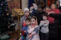 36-Служение епископа Амфилохия в праздник Обрезания Господня и день памяти святителя Василия Великого