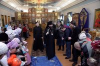 45-Служение епископа Амфилохия в праздник Обрезания Господня и день памяти святителя Василия Великого