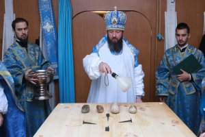В день Покрова Пресвятой Богородицы епископ Амфилохий совершил великое освящение храма в селе Самарское
