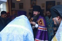6-В день Покрова Пресвятой Богородицы епископ Амфилохий совершил великое освящение храма в селе Самарское
