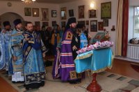 8-В день Покрова Пресвятой Богородицы епископ Амфилохий совершил великое освящение храма в селе Самарское