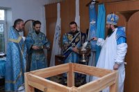 13-В день Покрова Пресвятой Богородицы епископ Амфилохий совершил великое освящение храма в селе Самарское