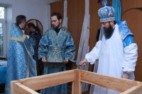 14-В день Покрова Пресвятой Богородицы епископ Амфилохий совершил великое освящение храма в селе Самарское